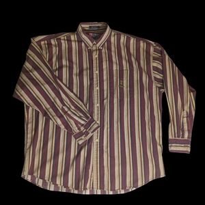 Chaps by Ralph Lauren Men’s Long Sleeve Button-Down Shirt – Size XL –